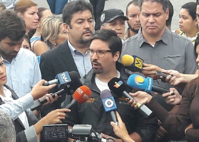 Freddy Guevara, diputado de la AN en Chacaíto / Foto Eduardo Ríos -LaPatilla