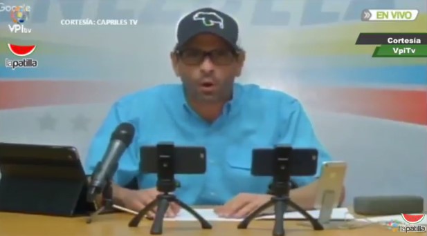 Capriles: Está Constituyente nace muerta y se lleva a 15 venezolanos