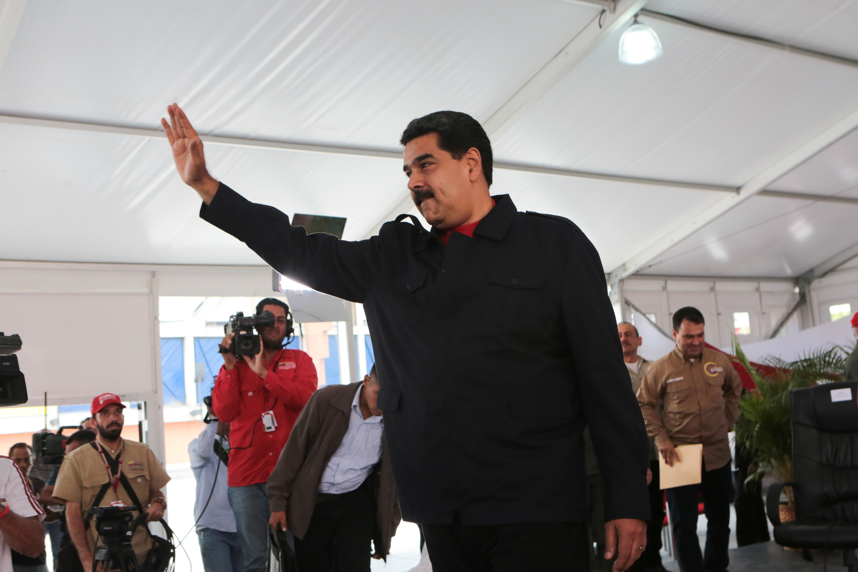 Un Maduro picao’ dice que el paro convocado por la oposición “ha sido derrotado”
