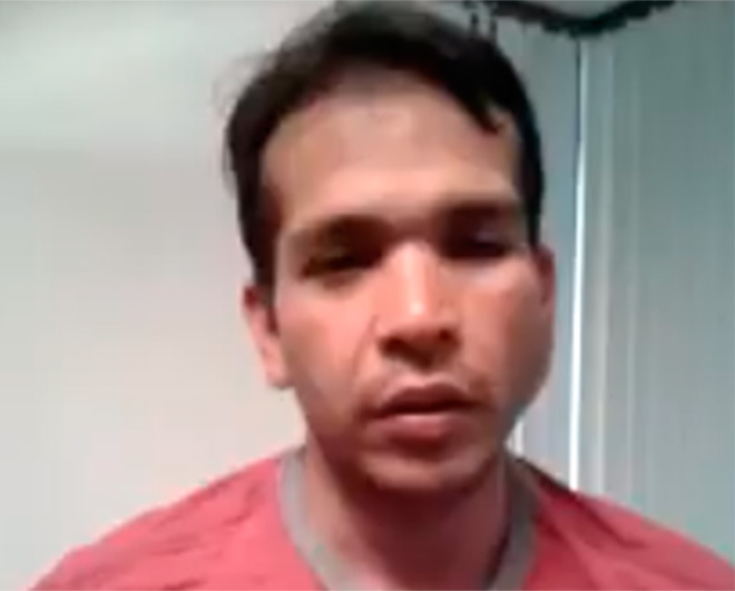 “Cuando dije que era periodista de la Unidad fue peor”: Primeras declaraciones de Héctor Luis Caldera (Video)
