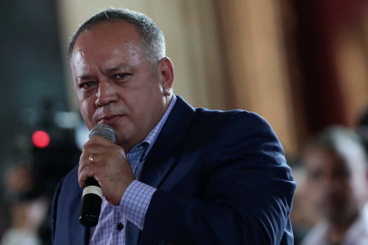 Diosdado Cabello dice que dueños de medios deberían comparecer ante la ANC (VIDEO)