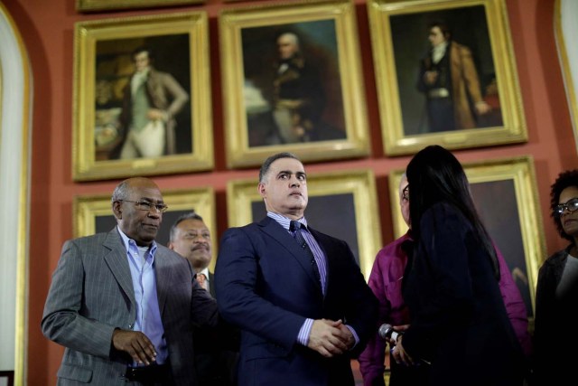 Venezuela's new chief prosecutor Tarek William Saab attends his appointment ceremony in Caracas, Venezuela, August 5, 2017. REUTERS/Ueslei Marcelino