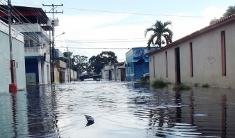 Al menos 15 familias resultaron afectadas por las lluvias en dos sectores de Anaco