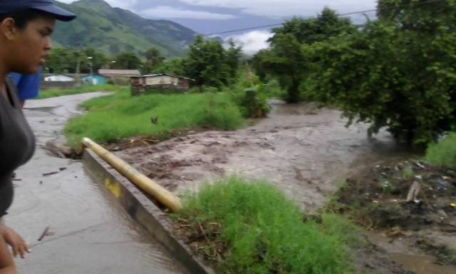 Crecida del Río Caribe (Foto: Salvador Villalba)