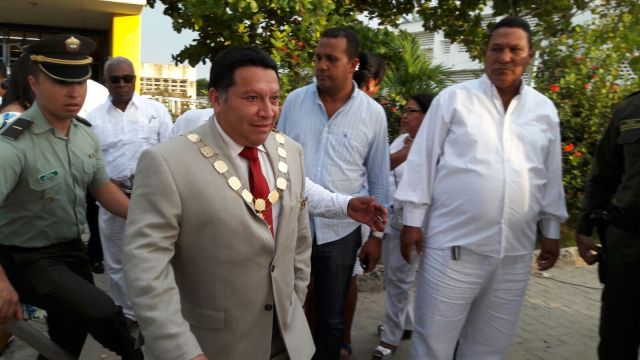 El alcalde de la ciudad colombiana de Cartagena, Manuel Duque (Foto: Mónica Casilla / eluniversal.com.co)