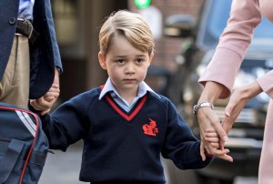 El príncipe George no quiere ir más a la escuela
