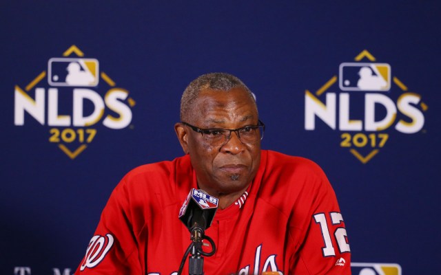 Dusty Baker, exmánager de los Nacionales de Washington. Jerry Lai-USA TODAY Sports