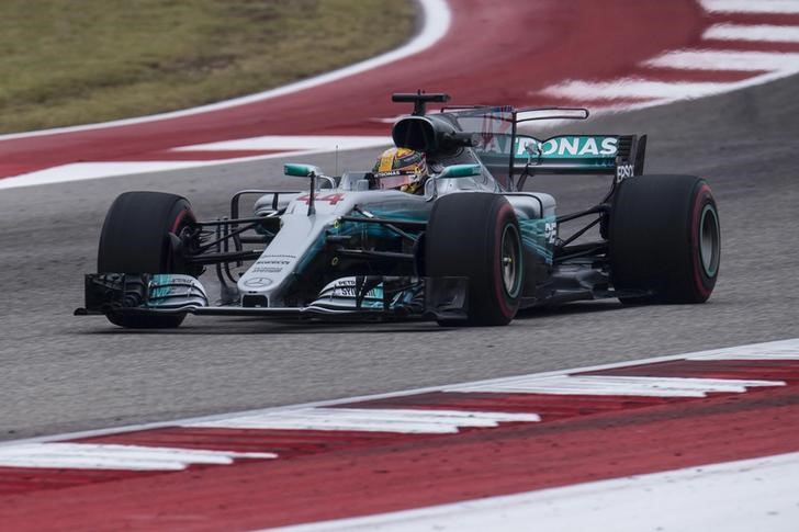 Hamilton dominó los libres de Austin; Vettel fue tercero y Alonso, séptimo