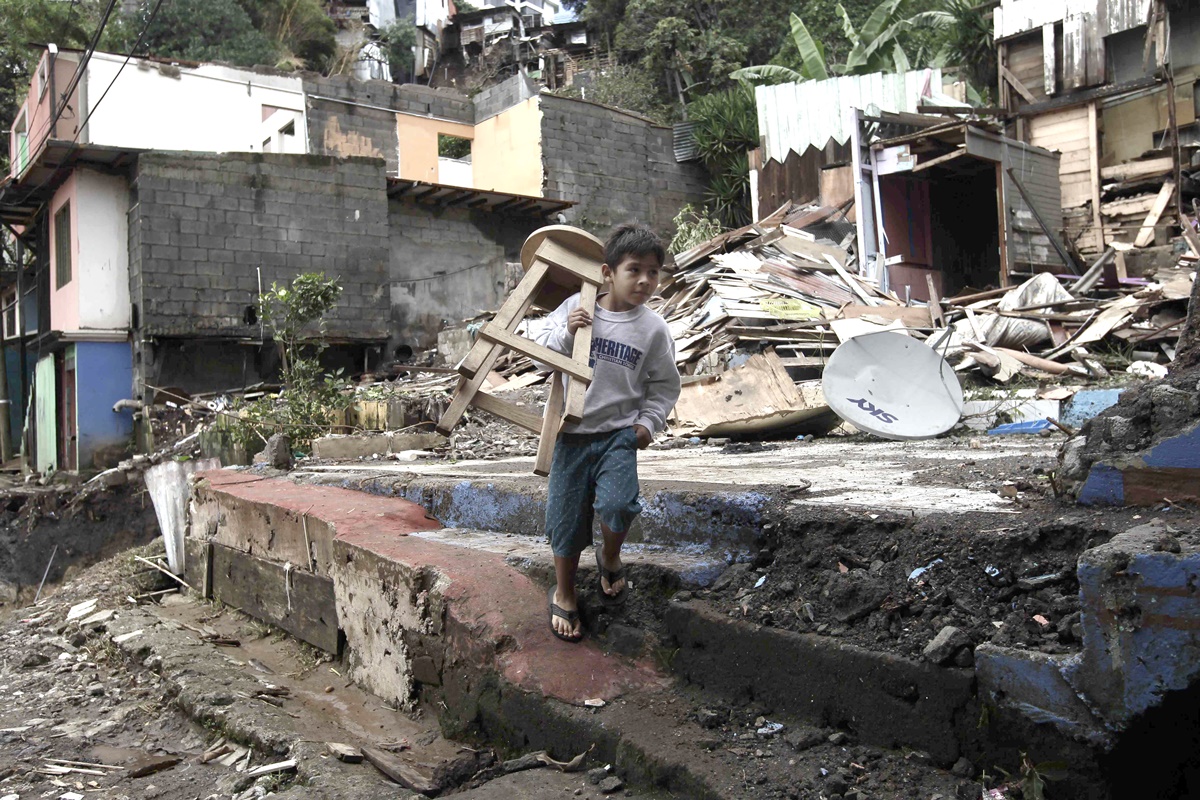Las devastadoras imágenes del paso de Nate por Centroamérica