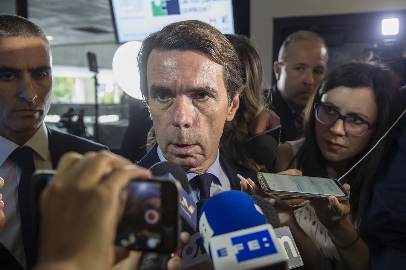 Expresidente Aznar: Ledezma luchará por la libertad de Venezuela desde el exilio