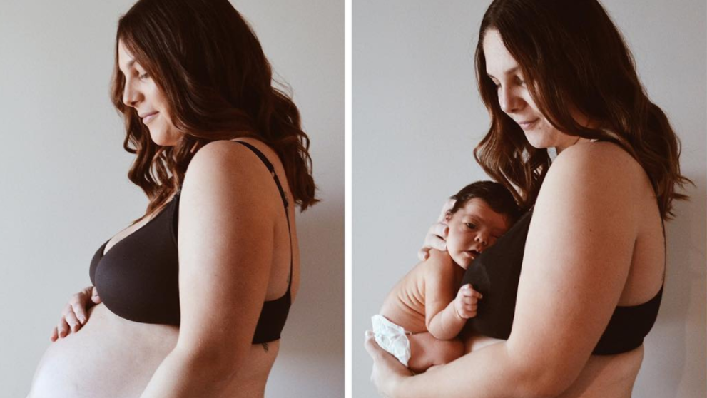 Una madre muestra cómo queda el cuerpo tras dar a luz (fotos)