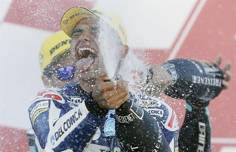 El español Jorge Martín gana el GP de Valencia de Moto3