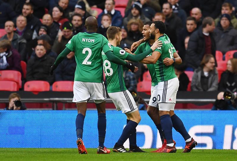 Salomón Rondón se convierte en el primer venezolano de la historia en marcar en Wembley