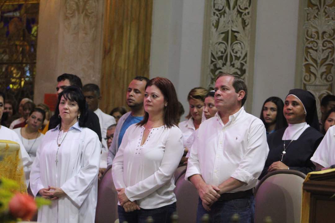 Guanipa acompañó a Nuestra Señora de Chiquinquirá en su serenata