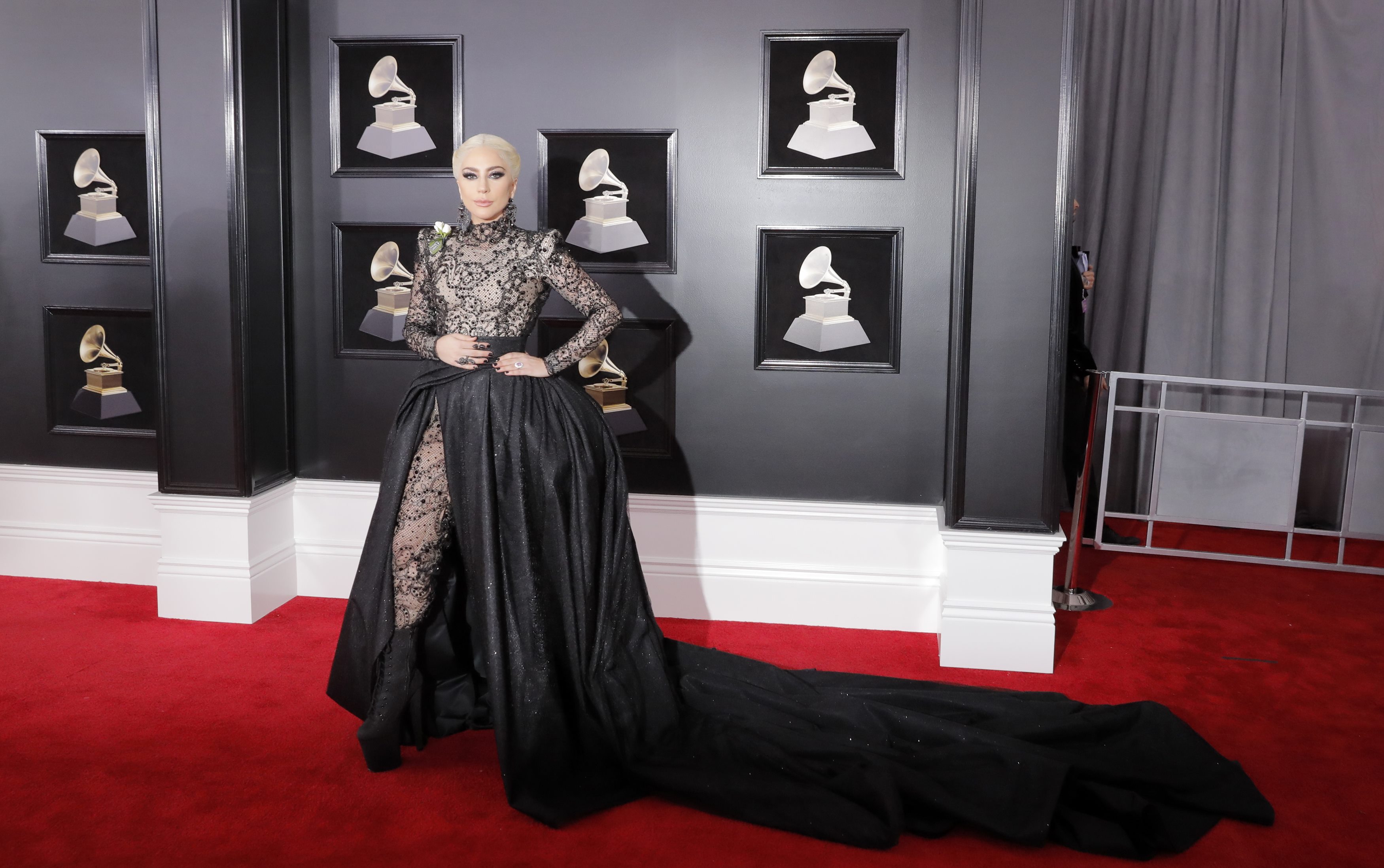 EN FOTOS: Artistas desfilaron por la alfombra roja de los Grammy