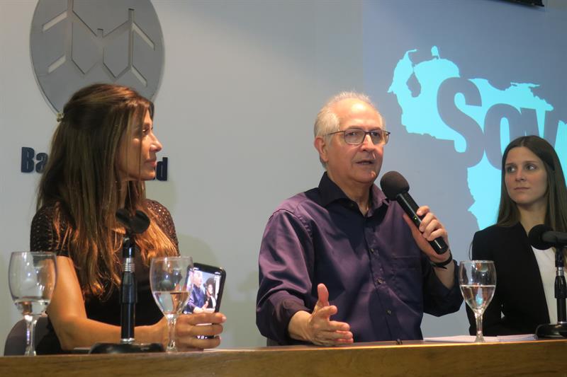 Antonio Ledezma pide una intervención humanitaria en Venezuela