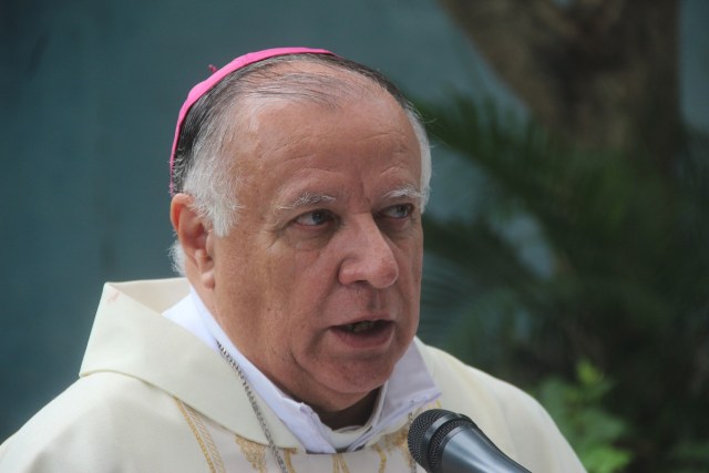 Monseñor Ulises Gutiérrez, Arzobispo de Ciudad Bolívar // Foto Prensa