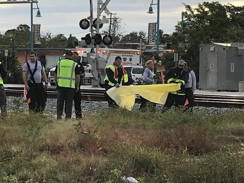 Muere otra persona atropellada por el tren recién inaugurado en Florida