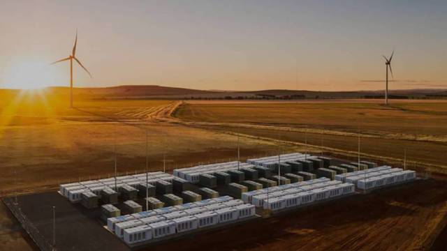 La batería, instalada en Australia, se alimenta de energía eólica. HORNSDALE POWER RESERVE NEOEN/TESLA QUALITY
