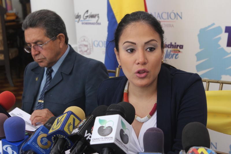 Gobernadora del Táchira Laidy Gómez pide flexibilizar medidas en la frontera