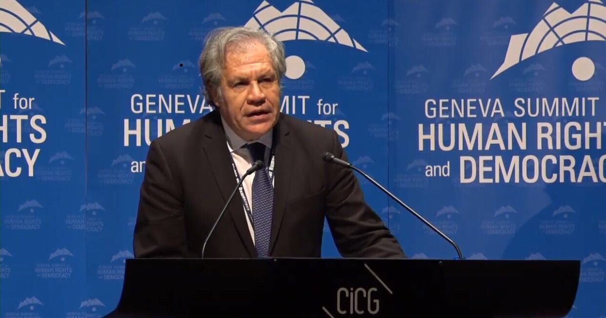 Almagro destaca obligación de la OEA de actuar en Nicaragua