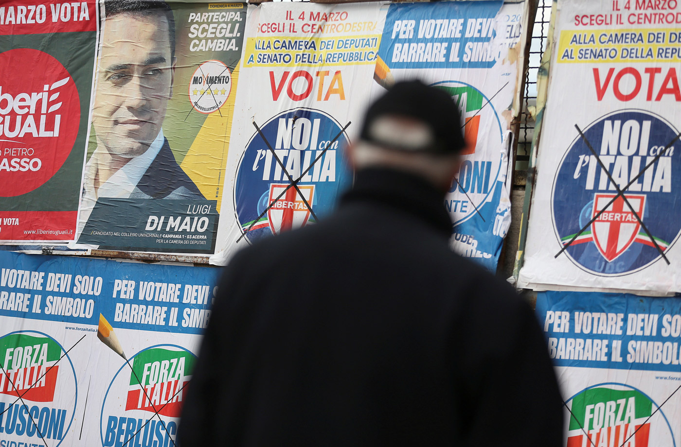 La más fea y aburrida campaña electoral de los últimos años en Italia
