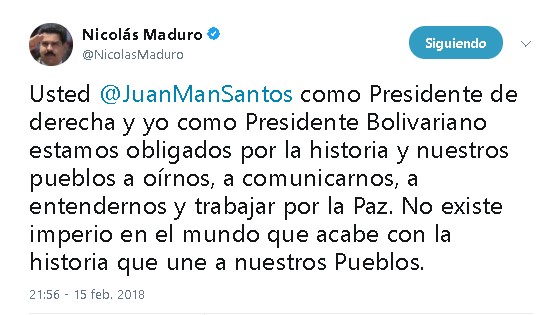 Maduro: Me gustaría medirme con Ramos Allup porque sería la lucha del pasado con el presente
