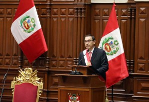 Nuevo presidente de Perú anuncia que su gabinete estará listo a inicios de abril