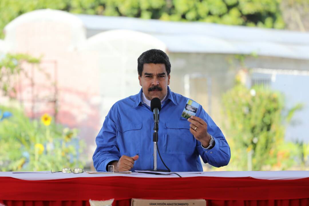 El embuste del día: Maduro dice que Trump se copió los Clap