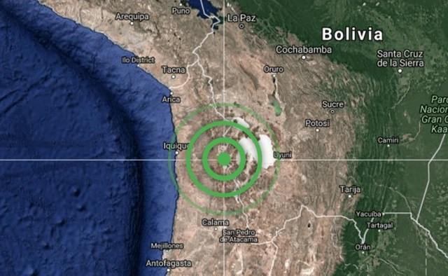 Segundo sismo se siente al norte de Chile// Foto @ChileAlertaApp