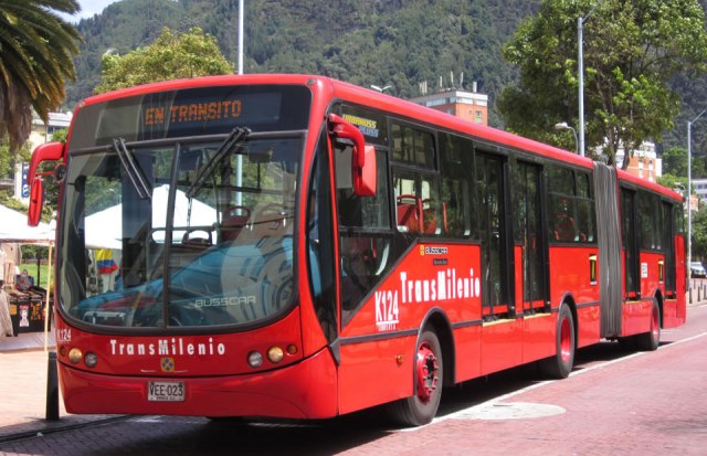 transmilenio en Colombia