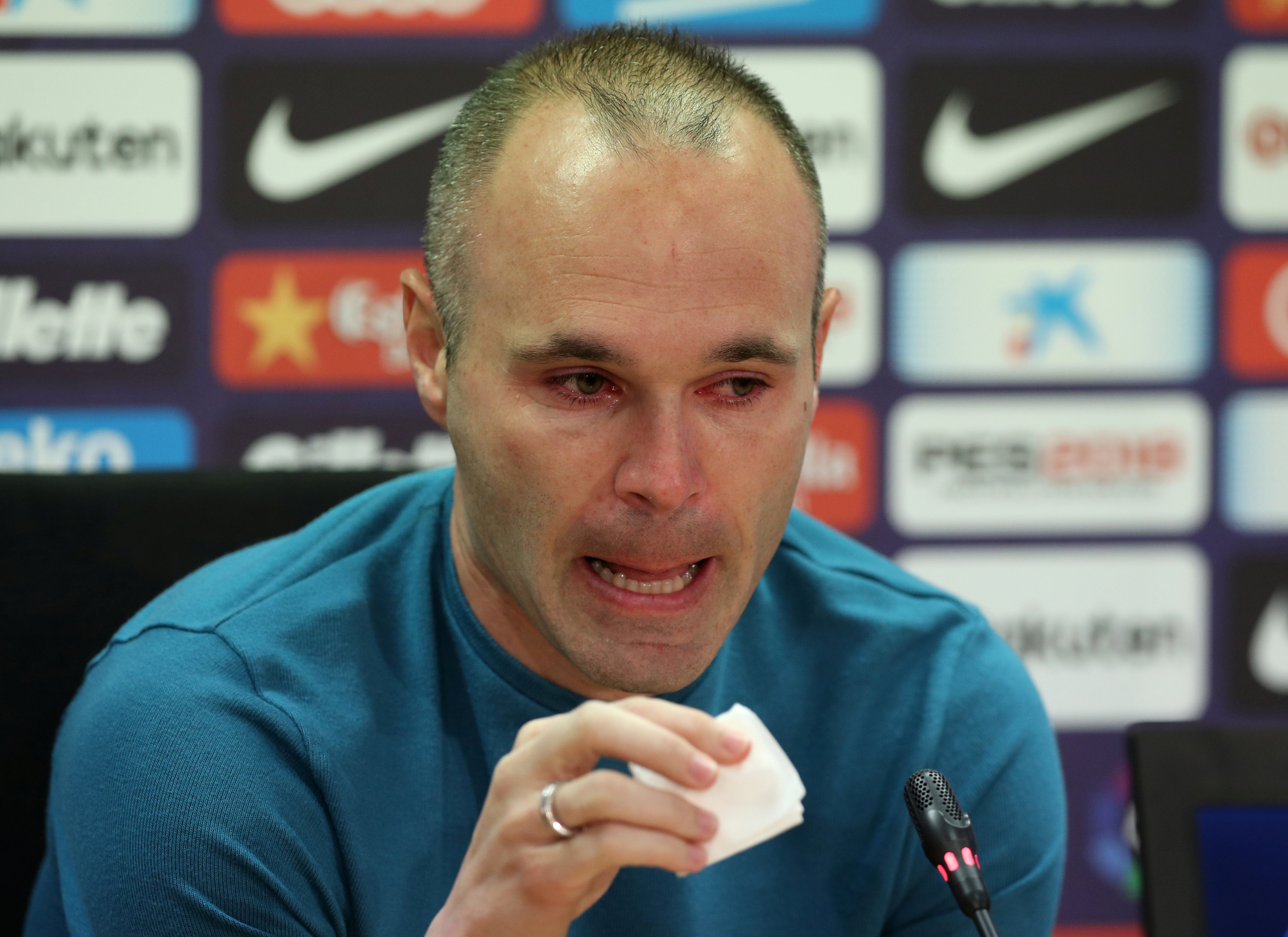 Las revelaciones de Andrés Iniesta sobre la profunda depresión que atravesó