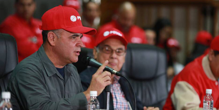 Quevedo dice que sanciones contra funcionarios venezolanos dañan estabilidad petrolera mundial