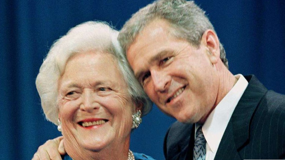 George W. Bush: Soy un hombre afortunado de que Barbara fuera mi madre