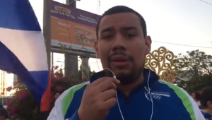 Manifestante en Nicaragua: No quiero que mi país esté como Venezuela (video)