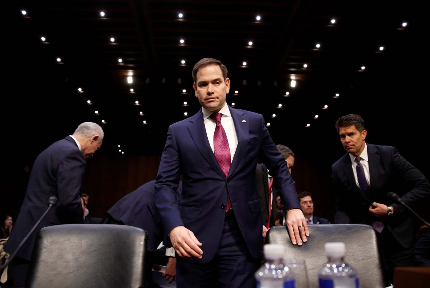 Marco Rubio: Existen estrategias para que entre la ayuda humanitaria a Venezuela, pero no lo anunciaremos (VIDEO)