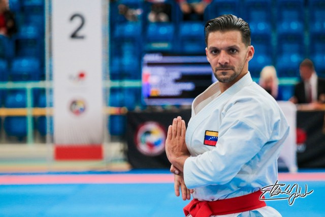 Antonio Díaz, karateca venezolano | Foto: Nota de Prensa