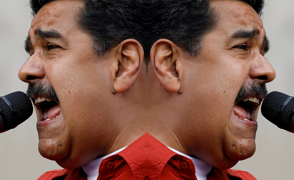 Culpando a todos y sin Chávez: El candidato Maduro promete resolver los problemas del presidente Maduro