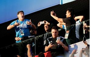 Así reseñó la prensa deportiva el vergonzoso show de Maradona en el Mundial