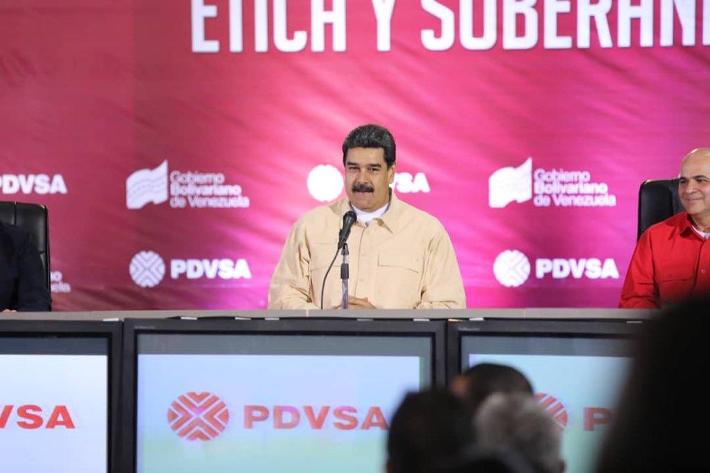 Maduro acusa a EEUU de infiltrarse en Pdvsa para “manejar información estratégica”