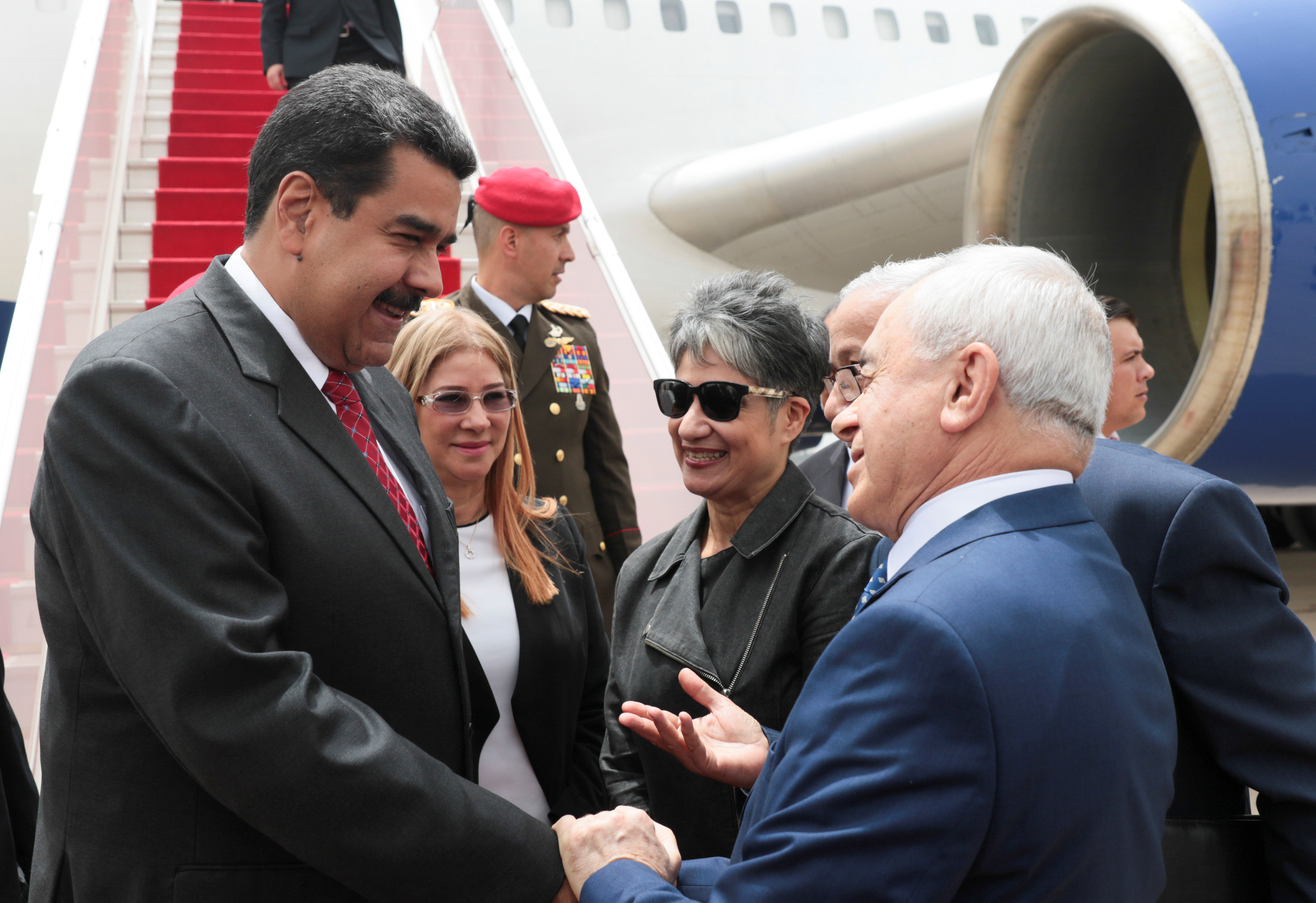 Maduro sostuvo reunión con presidente de la Asamblea Nacional de Argelia