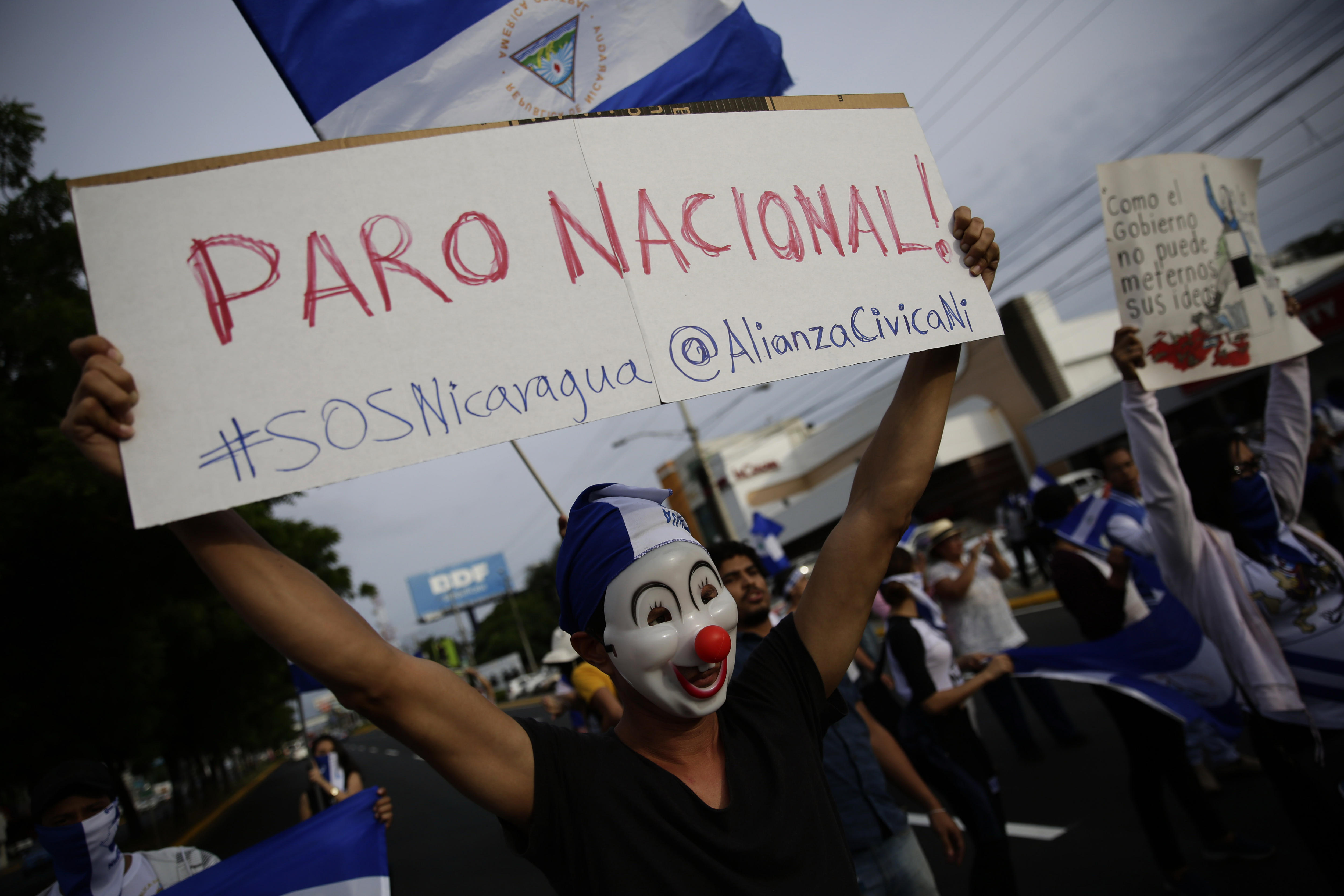 Detenido en Nicaragua dirigente opositor acusado de la muerte de cinco personas