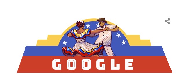 Google celebra el Día de la independencia de Venezuela