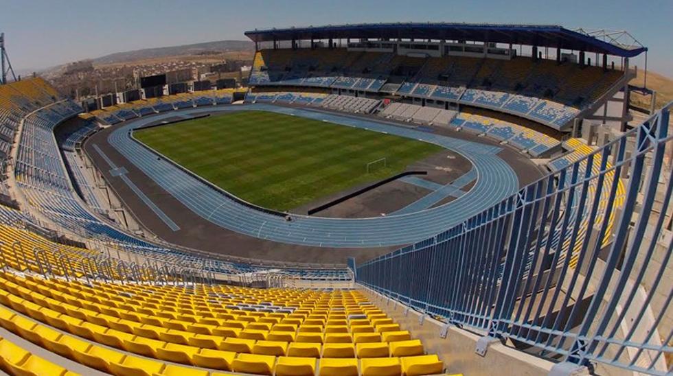 El estadio de Tánger, sin luz por impagos a dos semanas de la Supercopa de España