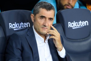 El presidente del FC Barcelona reitera su apoyo a Valverde