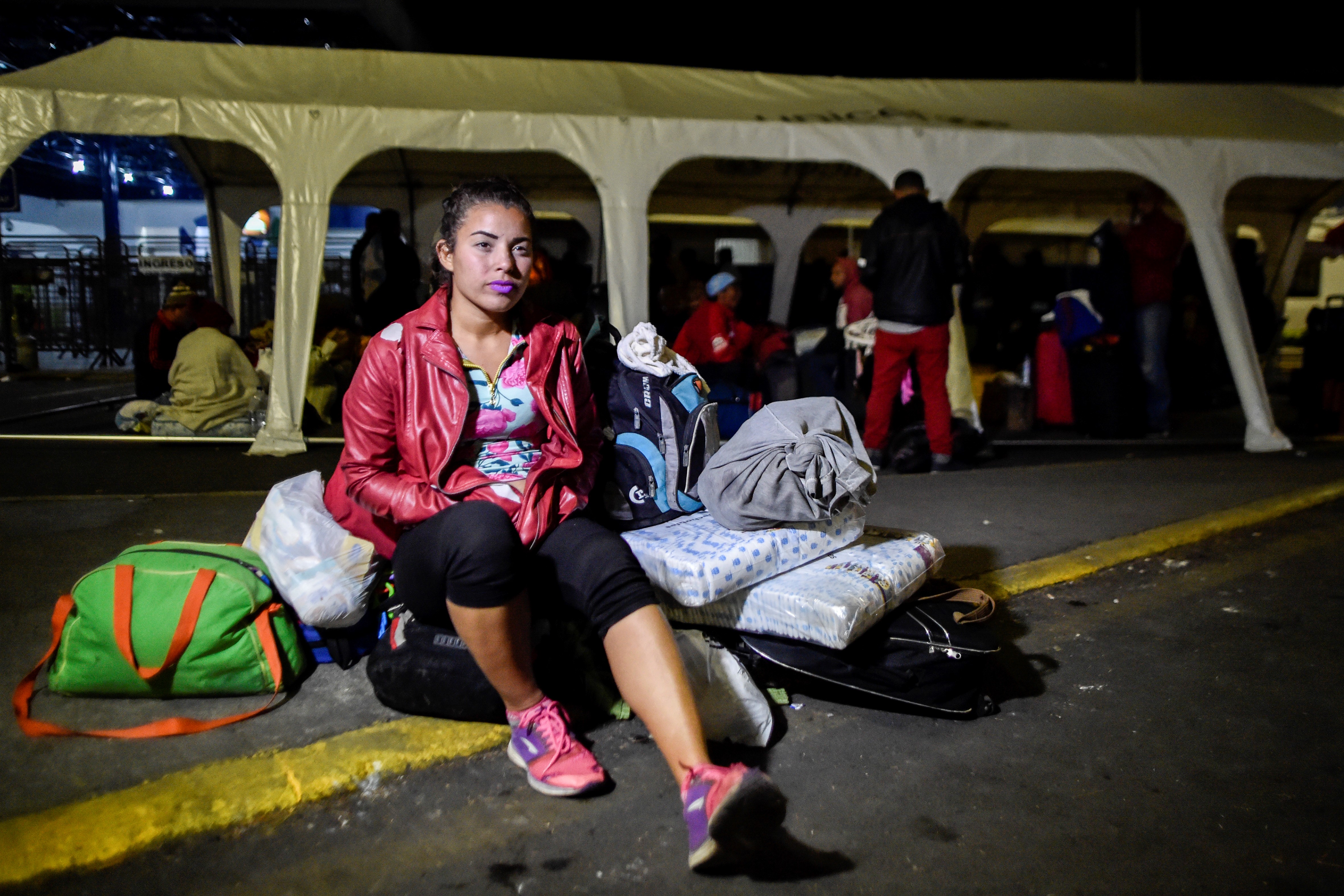 Mariangela: la venezolana que migró del hambre con un hijo en el vientre (Fotos)