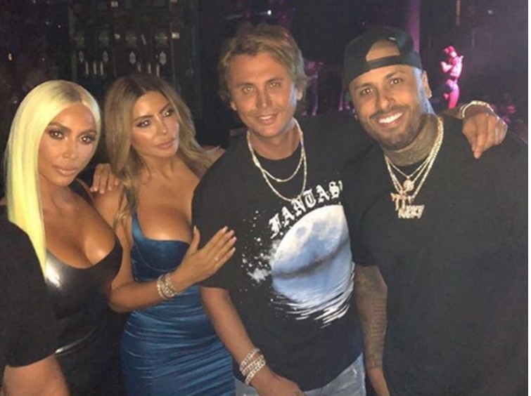 La foto de Kim Kardashian y Nicky Jam de fiesta en Miami que causa revuelo en las redes sociales