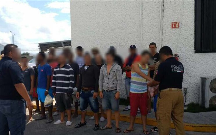 Rescatan a 39 cubanos secuestrados en balneario mexicano de Cancún