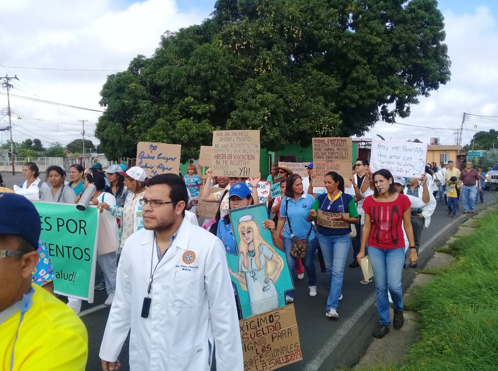 Día 37: Enfermeras y médicos continúan en paro nacional este #1Ago (fotos y video)