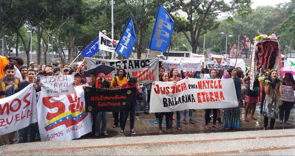 Protestan en el MP por asesinato de estudiante de la Unearte